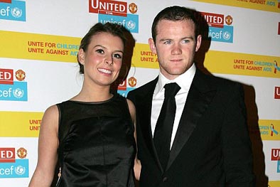 Coleen i Wayne Rooney 